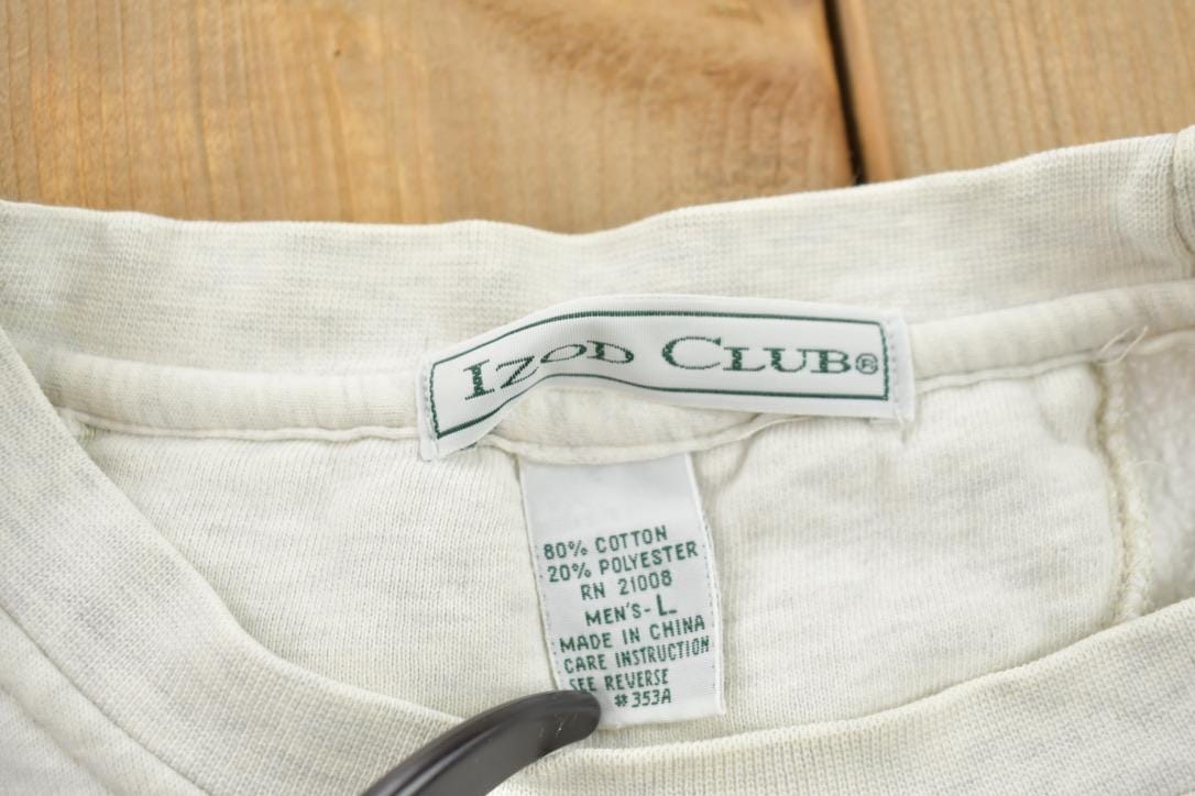 Vintage 1990s Izod Club Ivy Hills Country Club Souvenir Crewneck Sweatshirt Men's Large from propervintagecanada