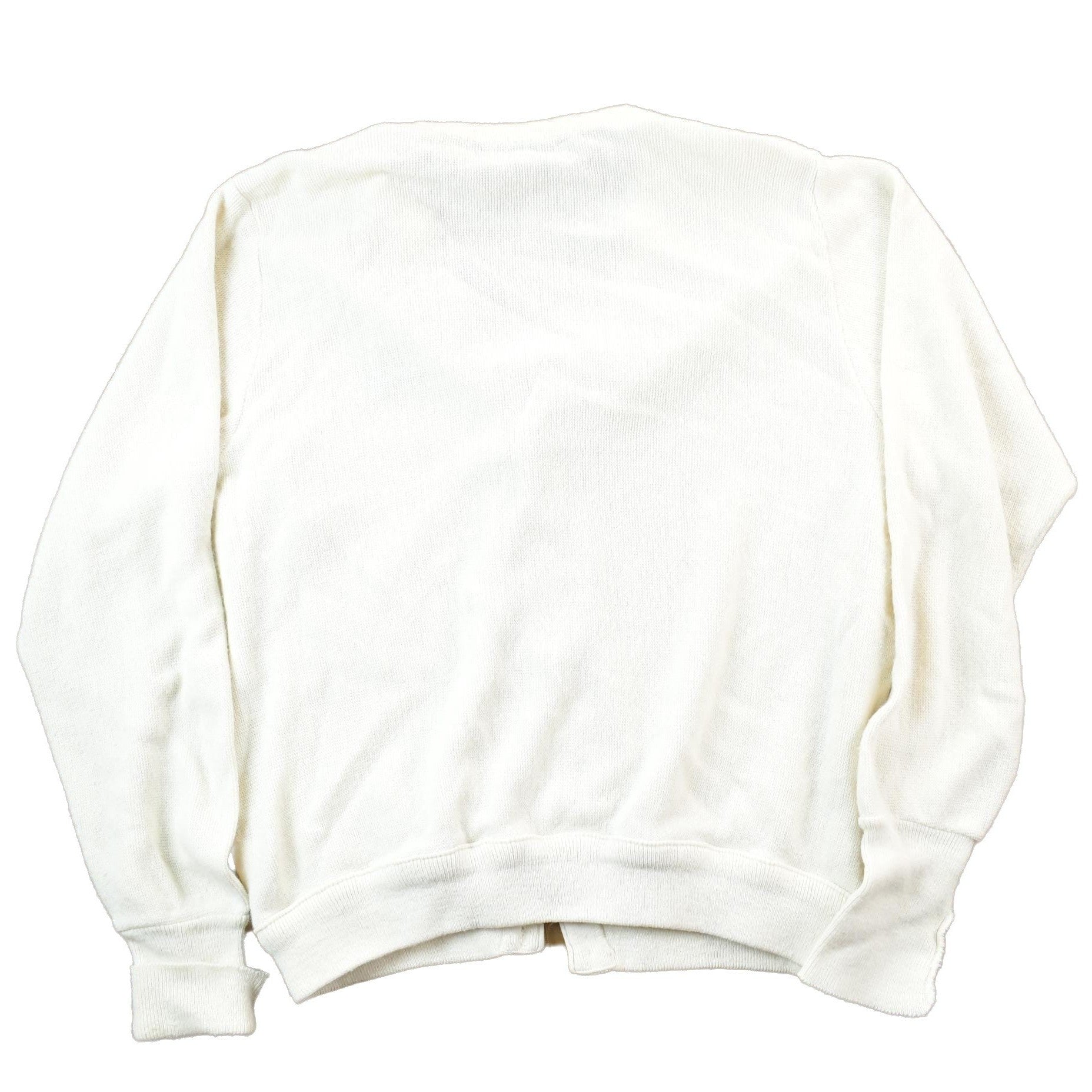 Vintage 1990s IZOD Knitted Button Up Sweater from propervintagecanada