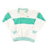 Vintage 1990s Izod Lacoste Colour Block Collared Crewneck Sweatshirt Men&