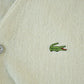 Vintage 1990s Izod Lacoste Knit Perfect Mild Distress Cardigan Sweater Made In USA from propervintagecanada