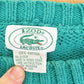 Vintage 1990s Izod Lacoste Striped Knit Crewneck Sweater Men's L from propervintagecanada