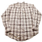 Vintage 1990s J Crew Plaid Linen Button Up Shirt Men's Large from propervintagecanada