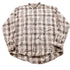 Vintage 1990s J Crew Plaid Linen Button Up Shirt Men&