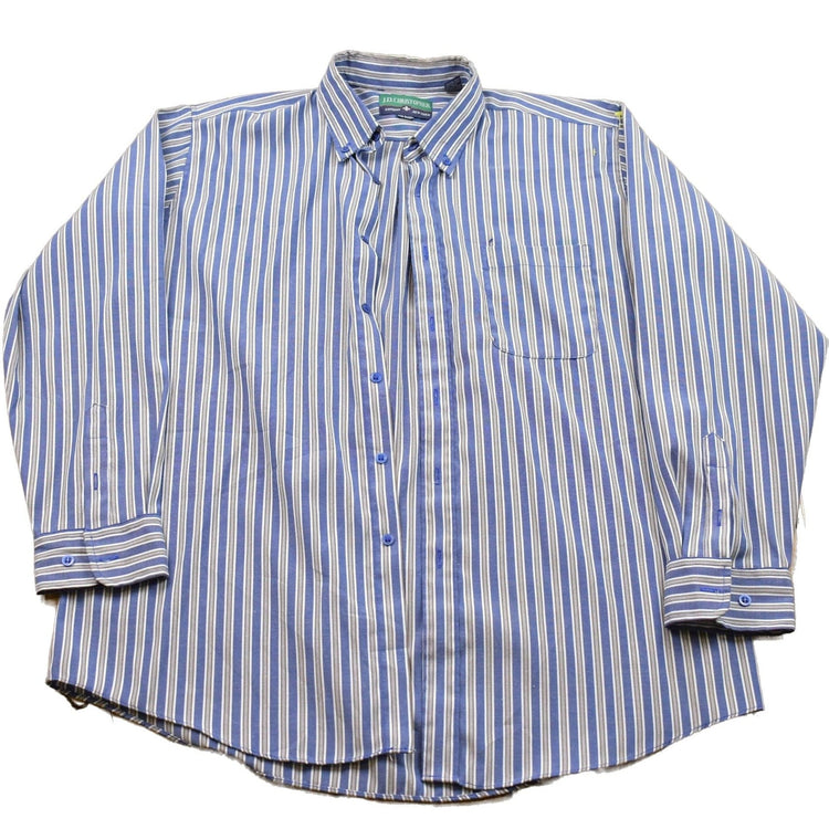 Vintage 1990s J.D Cristopher Button Up Dress Shirt Men's XL from propervintagecanada