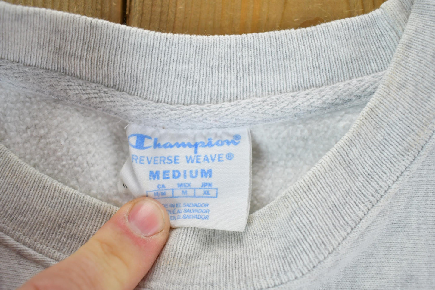 Vintage 1990s Jackson Hole Wyoming Champion Reverse Weave Sweatshirt Men's Medium from propervintagecanada