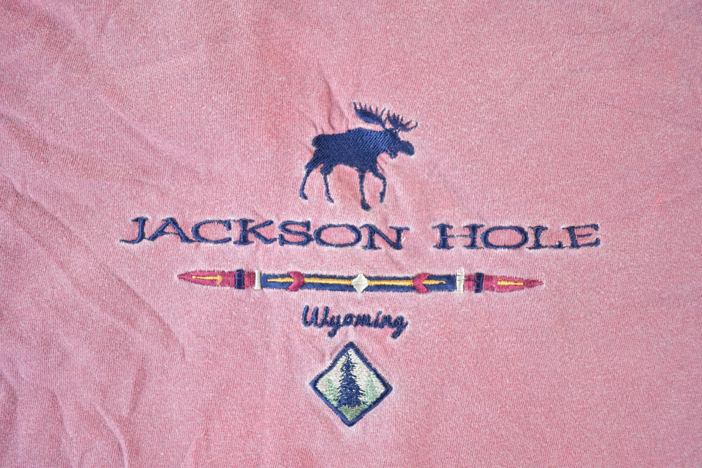 Vintage 1990s Jackson Hole Wyoming Crewneck Sweatshirt Mens M from propervintagecanada