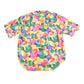 Vintage 1990s Jane Ashley Floral Short Sleeve Button Up Shirt Men's Medium from propervintagecanada