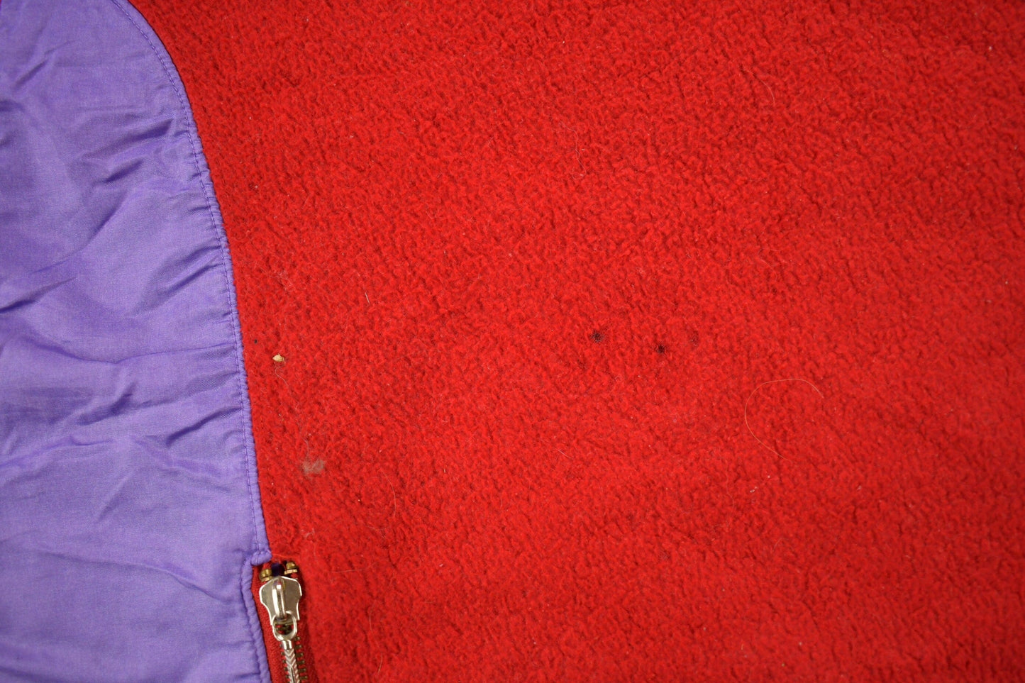 Vintage 1990s Janeve Quarter Zip Fleece Sweater Men's Large from propervintagecanada