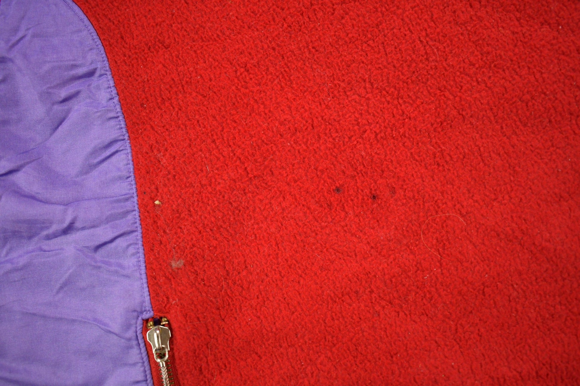 Vintage 1990s Janeve Quarter Zip Fleece Sweater Men's Large from propervintagecanada