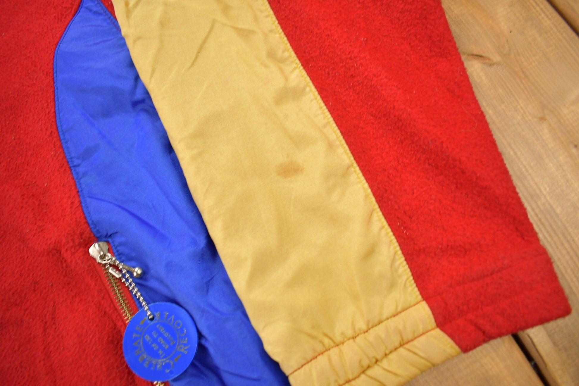 Vintage 1990s Janeve Quarter Zip Fleece Sweater Men's Large from propervintagecanada