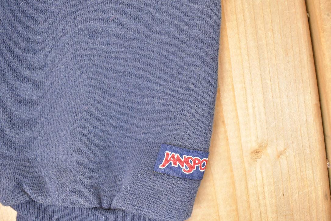Vintage 1990s Jansport Charles County Embroidered Heavyweight Crewneck Sweatshirt Men's XL from propervintagecanada