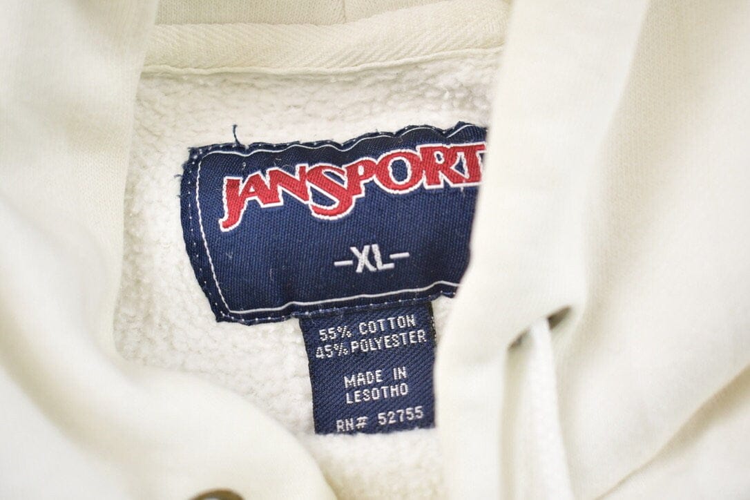 Vintage 1990s Jansport Harvard University Collegiate Hoodie / Embroidered / NCAA Sweatshirt / Sportswear / Americana from propervintagecanada