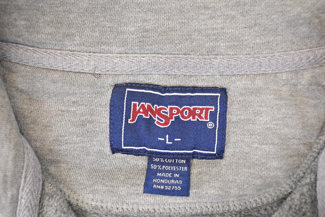 Vintage 1990s Jansport Minnesota Quarter Zip Embroidered University Crewneck Sweater Mens L from propervintagecanada
