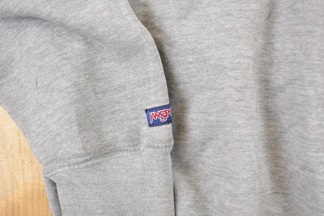 Vintage 1990s Jansport Minnesota Quarter Zip Embroidered University Crewneck Sweater Mens L from propervintagecanada