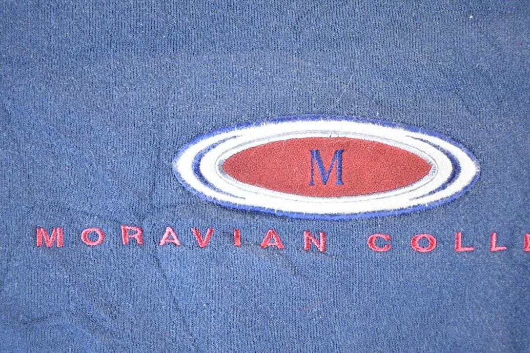 Vintage 1990s Jansport Moravian College Crewneck Sweatshirt Mens M from propervintagecanada
