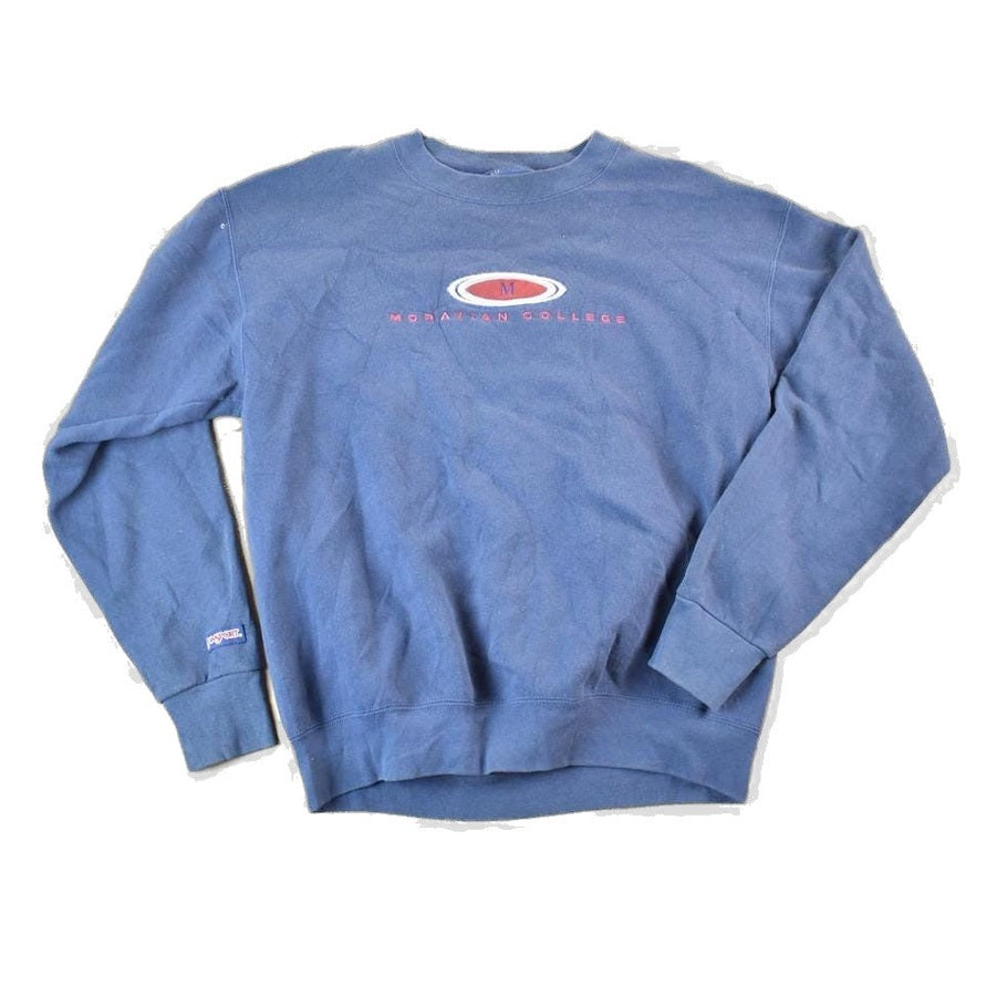 Vintage 1990s Jansport Moravian College Crewneck Sweatshirt Mens M from propervintagecanada