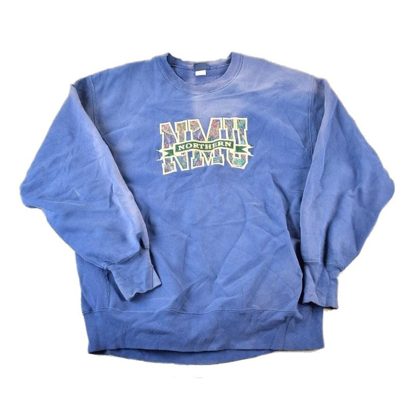 Vintage 1990s Jansport Northern University Cross Grain Crewneck Made In USA Men's XL from propervintagecanada