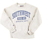 Vintage 1990s Jansport Southwest Athletic Club Crossgrain Crewneck Sweater Men's S from propervintagecanada