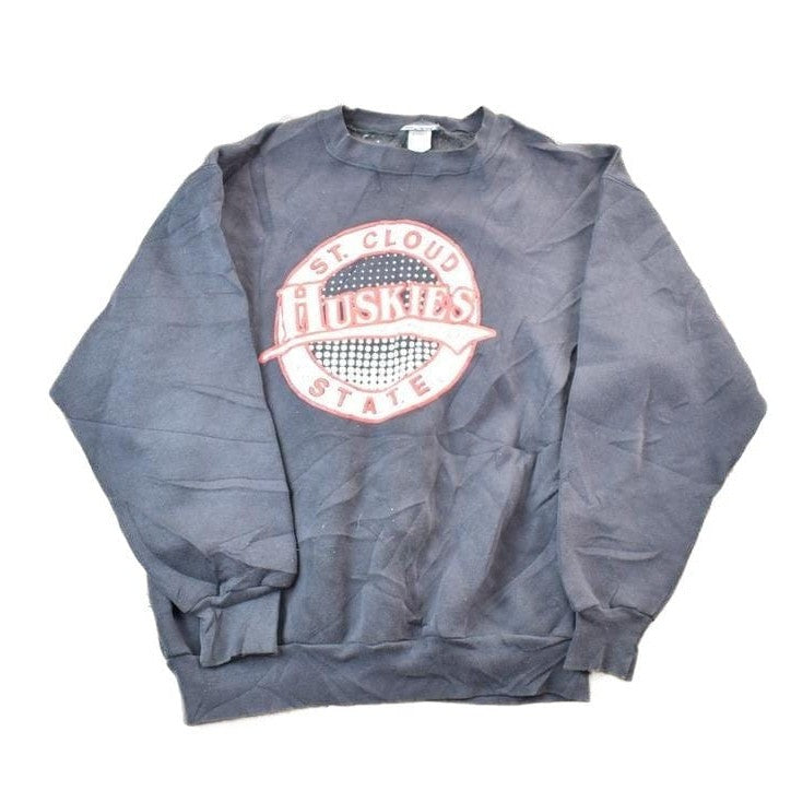 Vintage 1990s Jansport St Cloud State Huskys University Collegiate Crewneck from propervintagecanada
