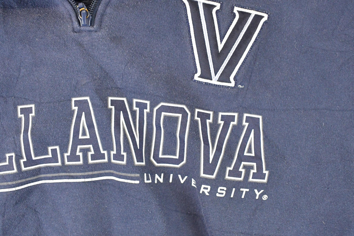 Vintage 1990s Jansport Vilanova Quarter Zip University Sweater Men's L from propervintagecanada