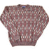 Vintage 1990s Jantzen Abstract Knit Crewneck Sweater Men&