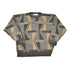Vintage 1990s Jantzen Abstract Knit Crewneck Sweater Mens L from propervintagecanada