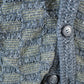 Vintage 1990s Jantzen Knit Abstract Pattern Cardigan Sweater Mens XL from propervintagecanada