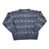 Vintage 1990s Jantzen Knit Abstract Pattern Crew Neck Sweater Mens L from propervintagecanada