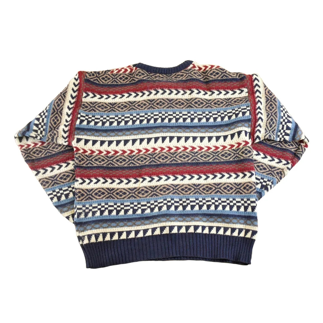 Vintage 1990s Jantzen Knit Crewneck Sweater Men's M from propervintagecanada