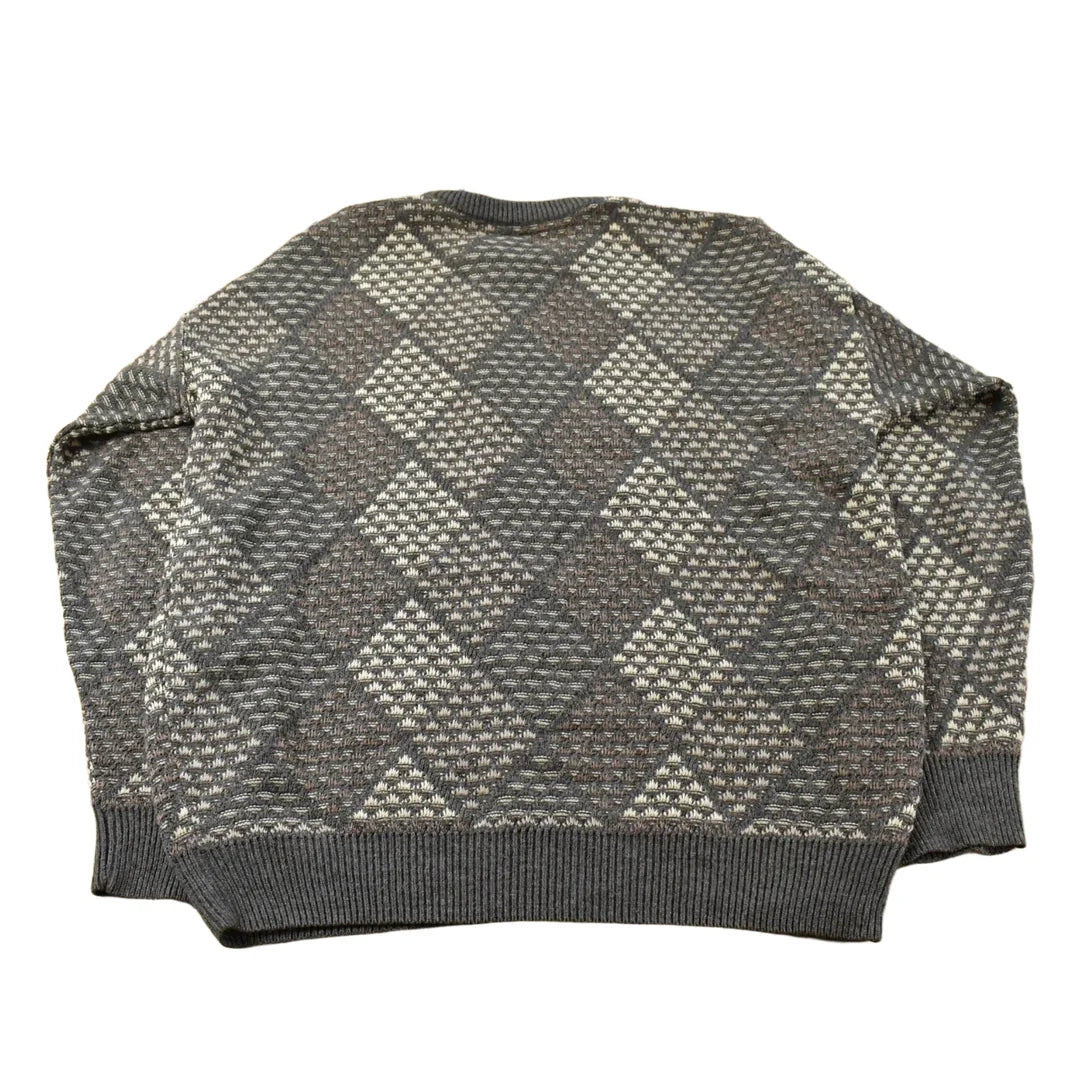 Vintage 1990s Jantzen Knit Crewneck Sweater Mens XL from propervintagecanada
