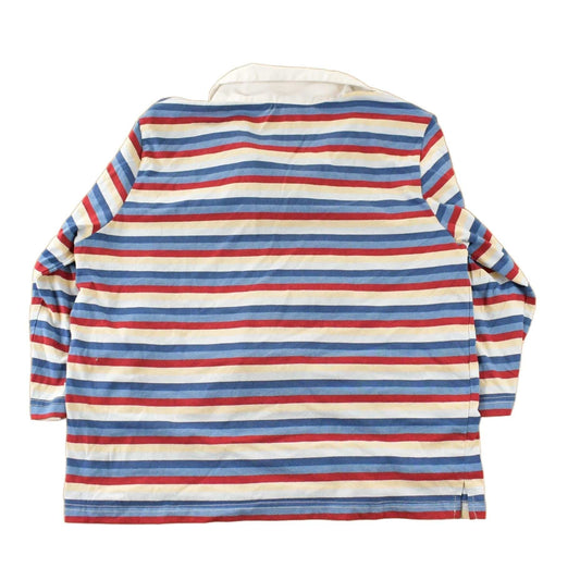 Vintage 1990s Jason Maxwell Striped Collared Shirt Women's M from propervintagecanada