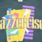 Vintage 1990s Jazzercise Neon Souvenir Single Stitch Graphic Print T-Shirt Men's Large from propervintagecanada
