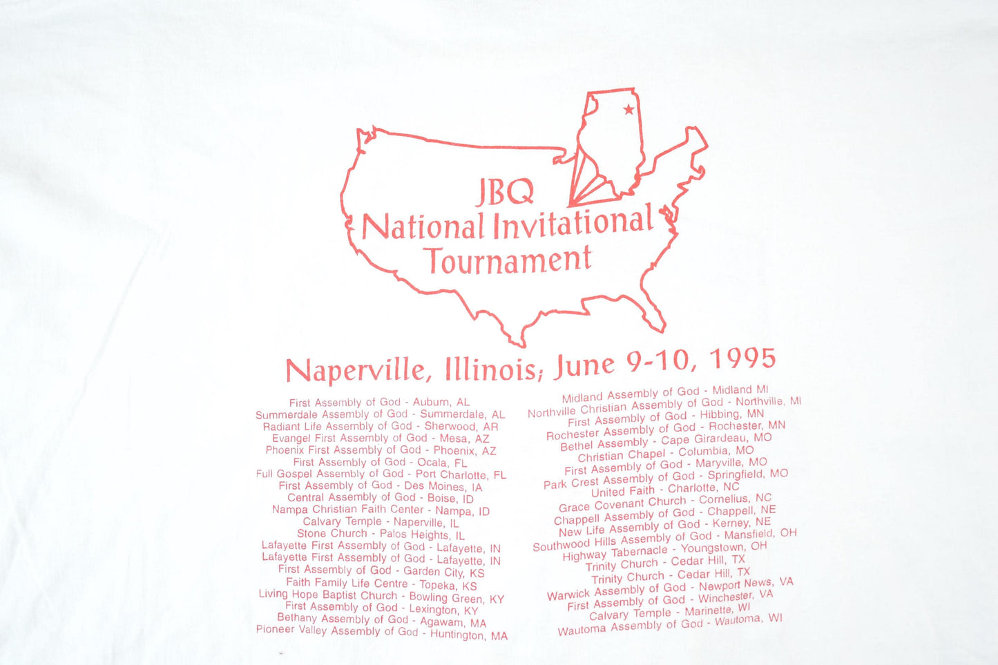 Vintage 1990s JBQ Fuel For Fire Souvenir Barbequing T-Shirt Mens XL from propervintagecanada