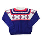 Vintage 1990s JCPenney Winter Theme AOP Knit Crewneck Sweater Women's M from propervintagecanada