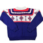 Vintage 1990s JCPenney Winter Theme AOP Knit Crewneck Sweater Women's M from propervintagecanada