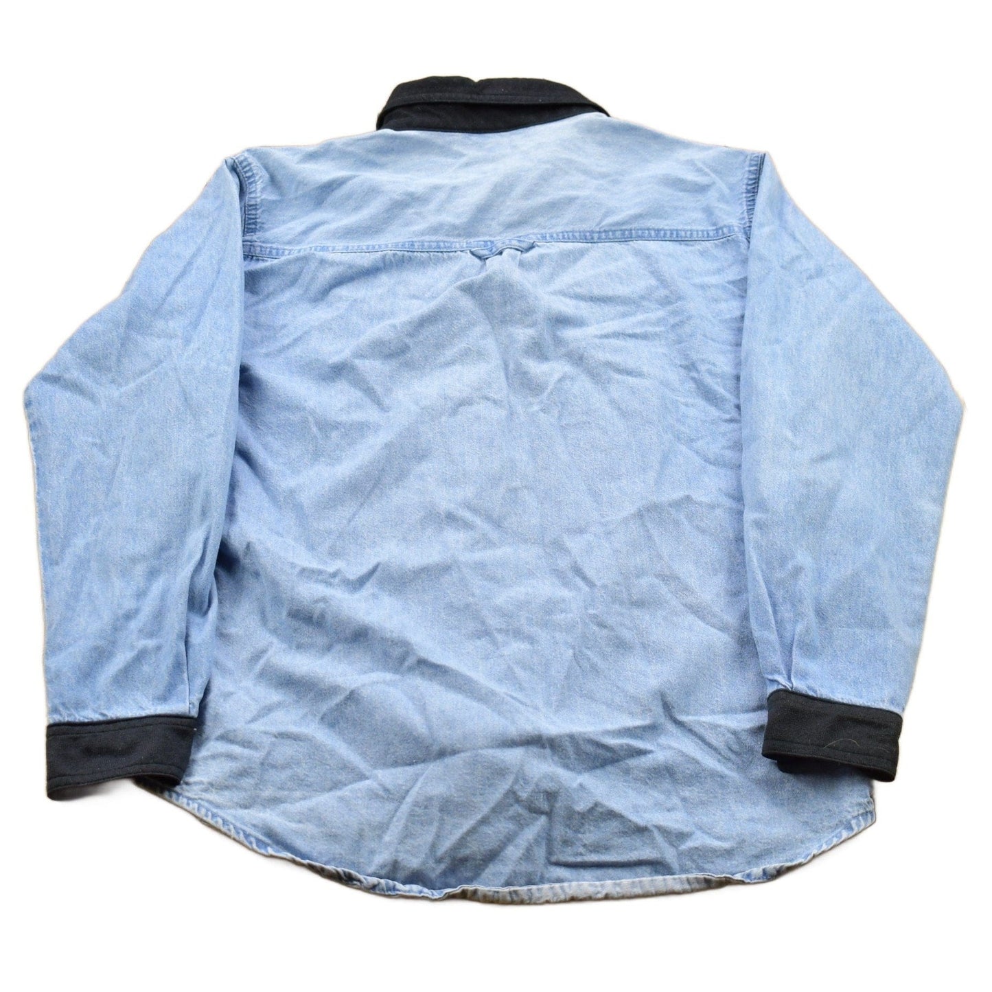 Vintage 1990s Jean Floral Theme Button Up Shirt Men's Small from propervintagecanada