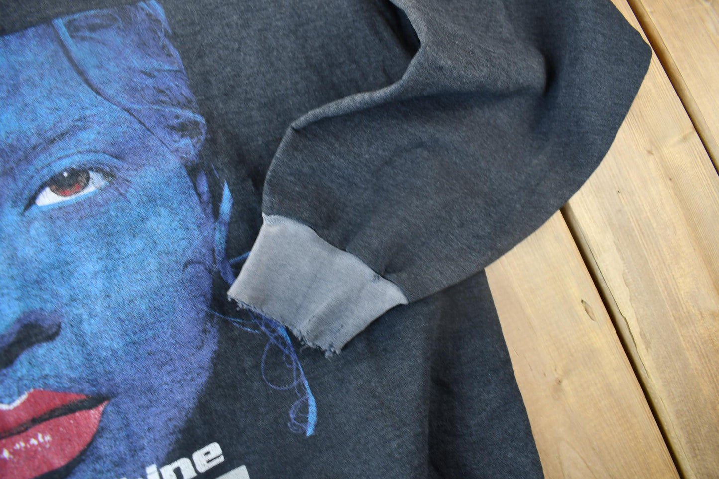 Vintage 1990s Jean Machine "We Are Denim" Graphic Crewneck Sweatshirt Men's Large from propervintagecanada