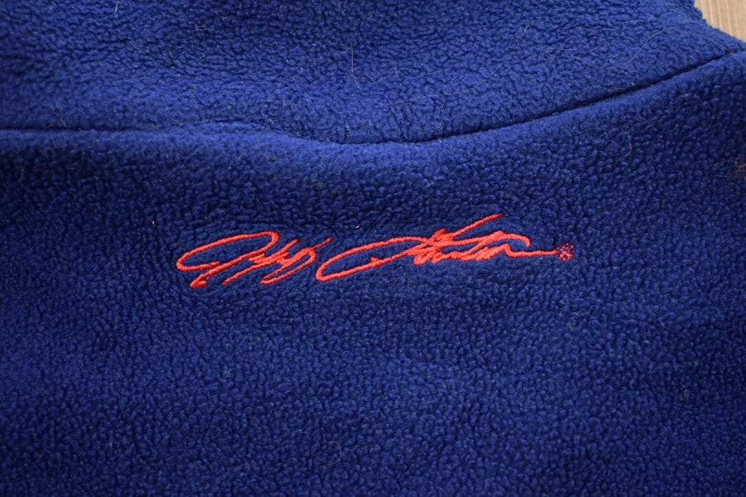 Vintage 1990s Jeff Gordon Du Pont Nascar Fleece Sweater Men's 2XL from propervintagecanada