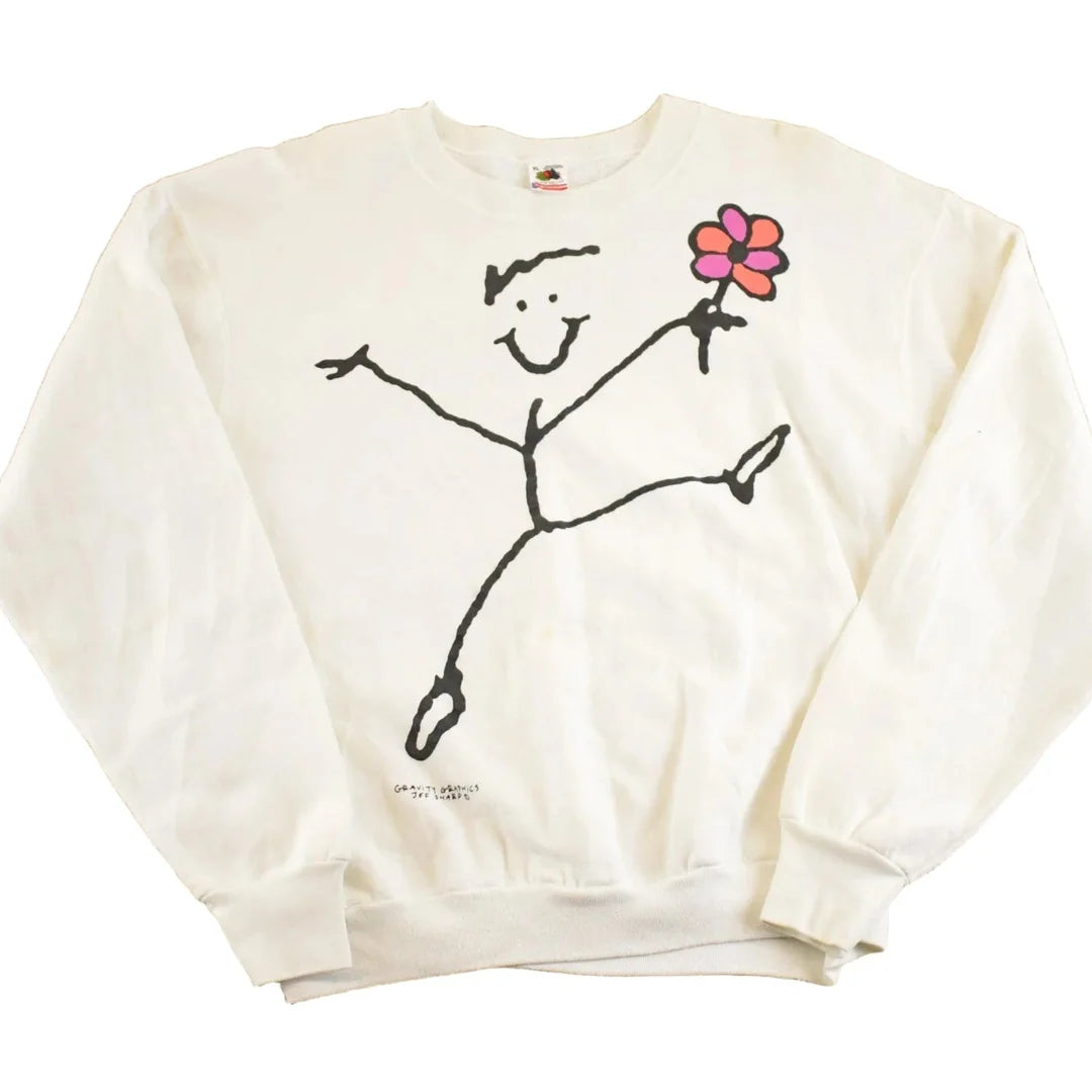 Vintage 1990s Jeff Sharp Souvenir Crewneck Sweatshirt Men's M from propervintagecanada