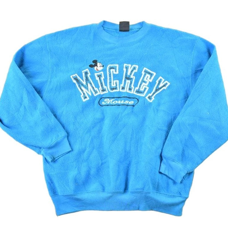 Vintage 1990s Jerry Leigh Mickey Mouse Disney Crewneck Mens L Men's Small