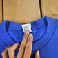 Vintage 1990s Jerzees Blank Blue Crewneck Sweatshirt Men's 3X from propervintagecanada