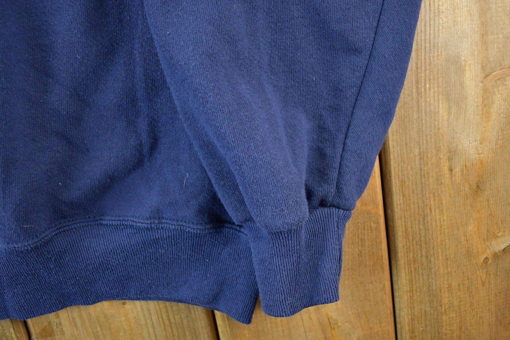 Vintage 1990s Jerzees Blank Blue Crewneck Sweatshirt Men's 3XL from propervintagecanada