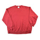 Vintage 1990s Jerzees Blank Burgundy Crew Neck Sweatshirt Men's XL from propervintagecanada