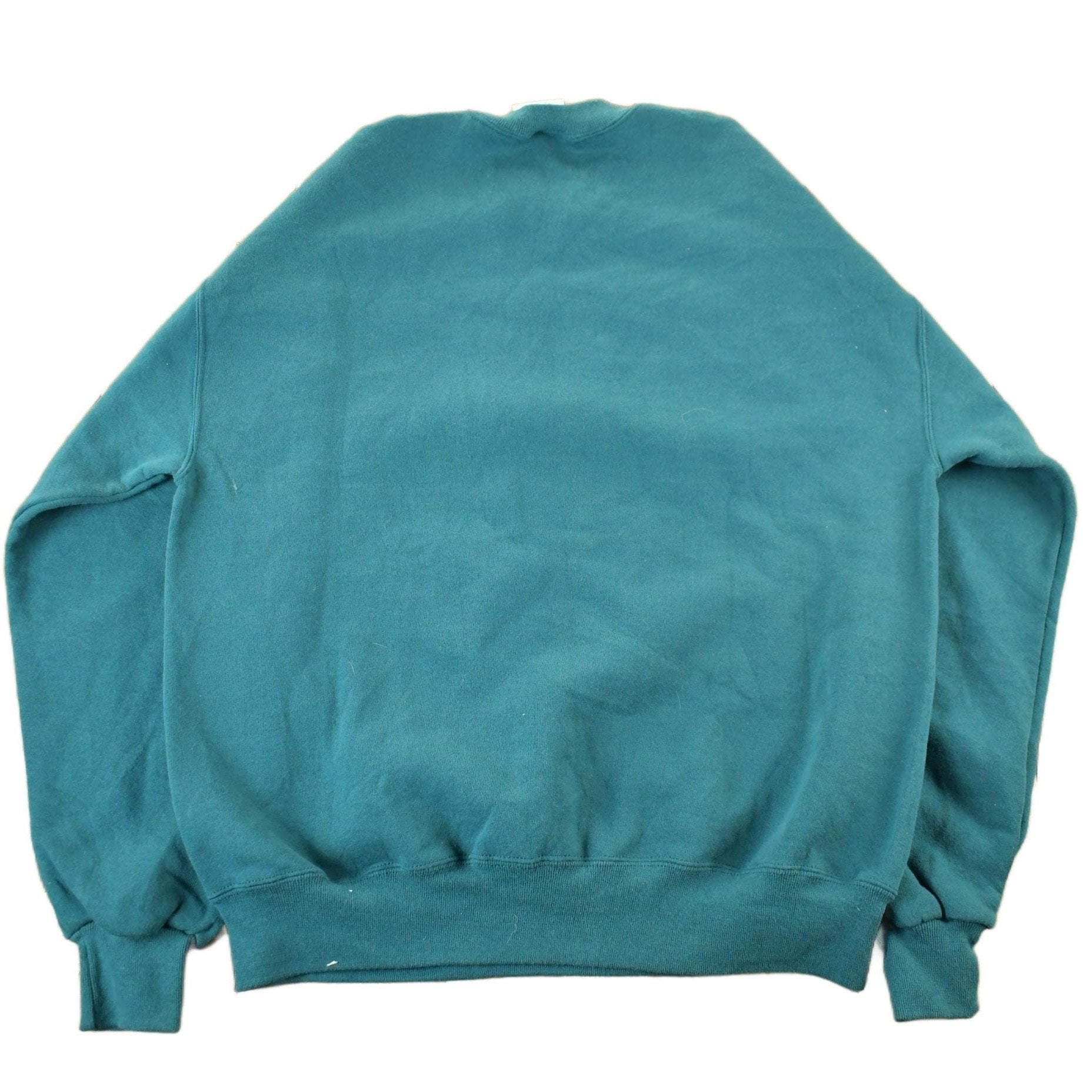 Vintage 1990s Jerzees Blank Crewneck Sweatshirt Men's Large from propervintagecanada