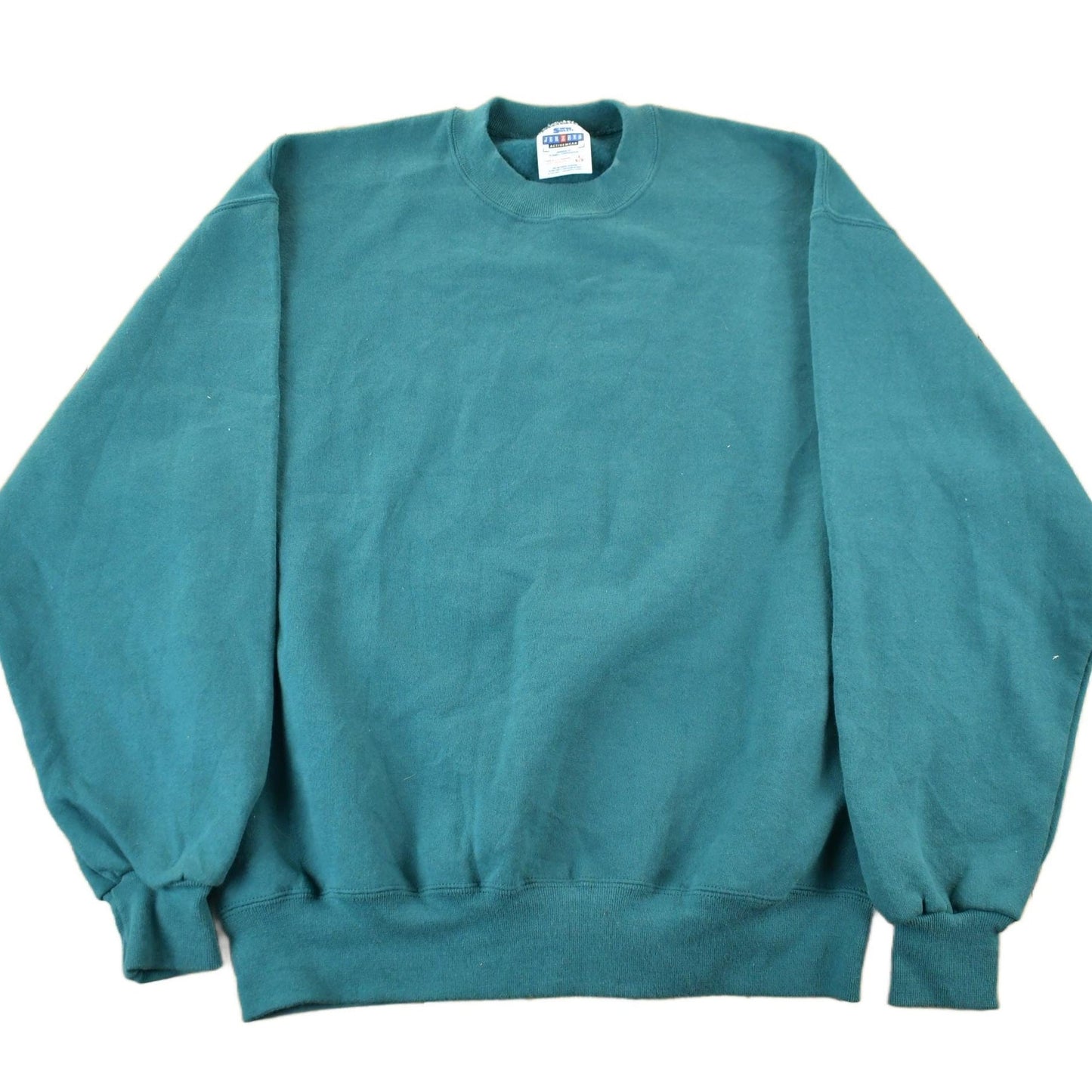 Vintage 1990s Jerzees Blank Crewneck Sweatshirt Men's Large from propervintagecanada