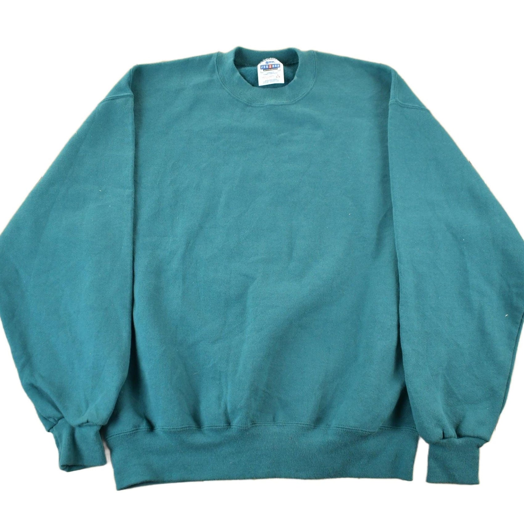 Vintage 1990s Jerzees Blank Crewneck Sweatshirt Men's Large from propervintagecanada