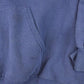Vintage 1990s Jerzees Blank Navy Hoodie Sweatshirt Men's L from propervintagecanada