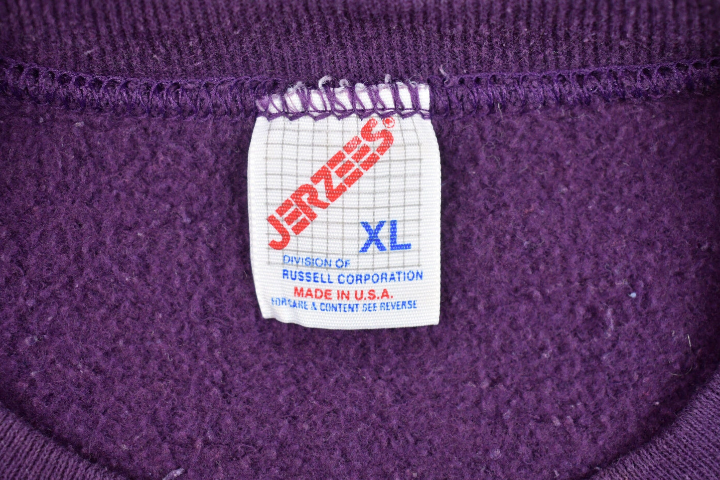 Vintage 1990s Jerzees Blank Raglan Crewneck Sweatshirt Men's XL from propervintagecanada