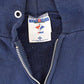 Vintage 1990s Jerzees Full Zip Blank Hoodie Sweatshirt Mens L from propervintagecanada