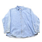 Vintage 1990s Jerzees Skull Back Print Denim Button Up Shirt Men's XL from propervintagecanada
